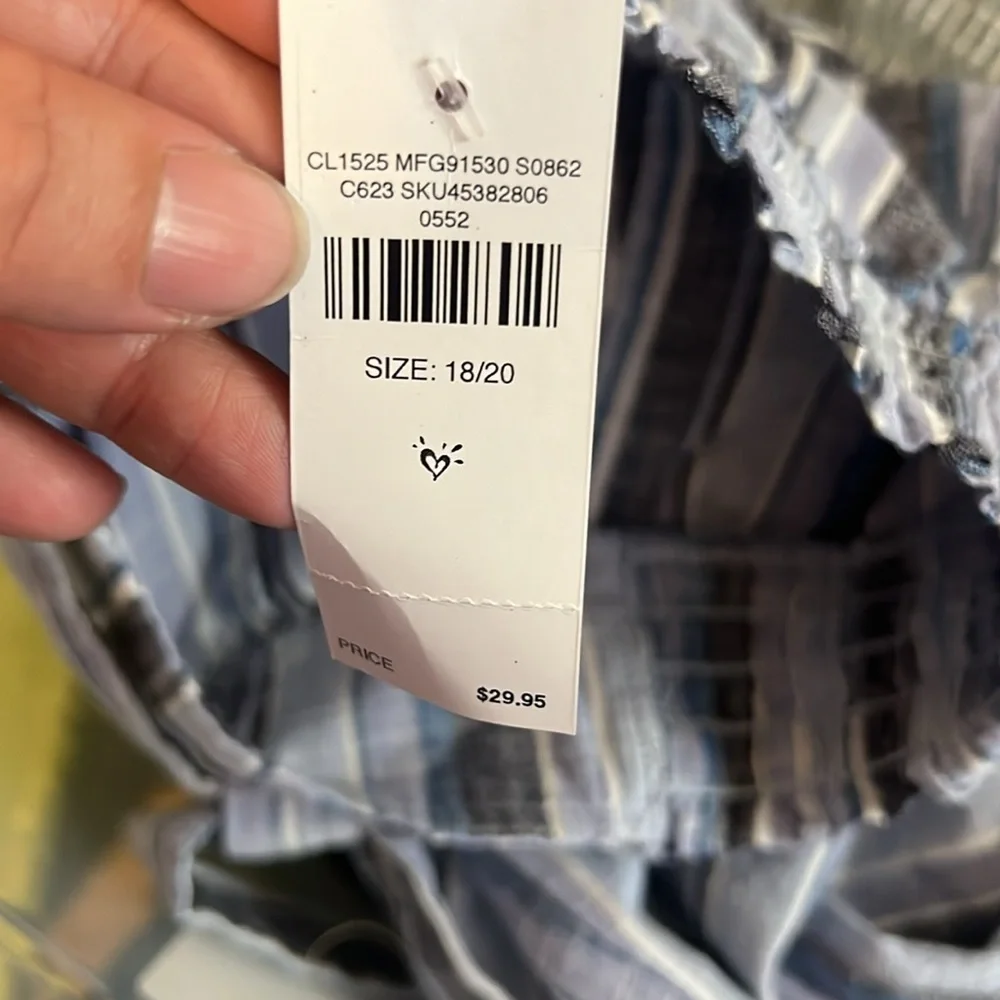 Justice Stripe Pants